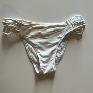 White bikini bottoms - never worn